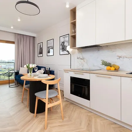 Sienna Grobla Apartment With View Of The Motlawa Terrace & Sauna, Gym By Noclegi Renters Gdansk Exterior photo