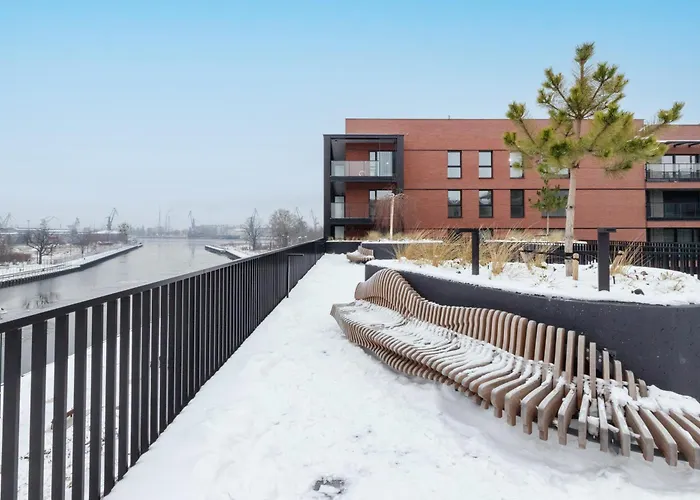 Sienna Grobla Apartment With View Of The Motlawa Terrace & Sauna, Gym By Noclegi Renters