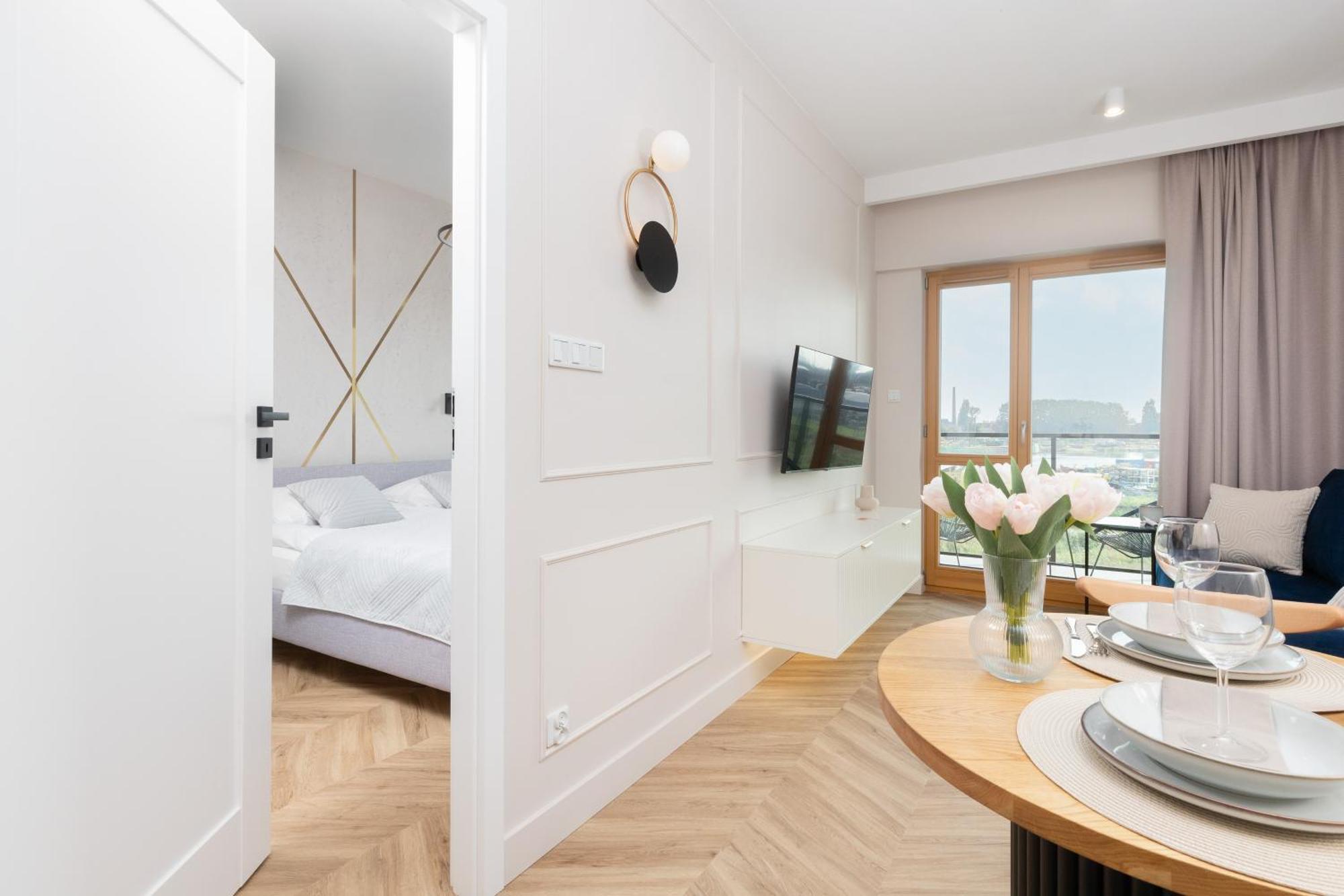 Apartment Sienna Grobla With View Of The Motlawa Terrace & Sauna, Gym By Renters *