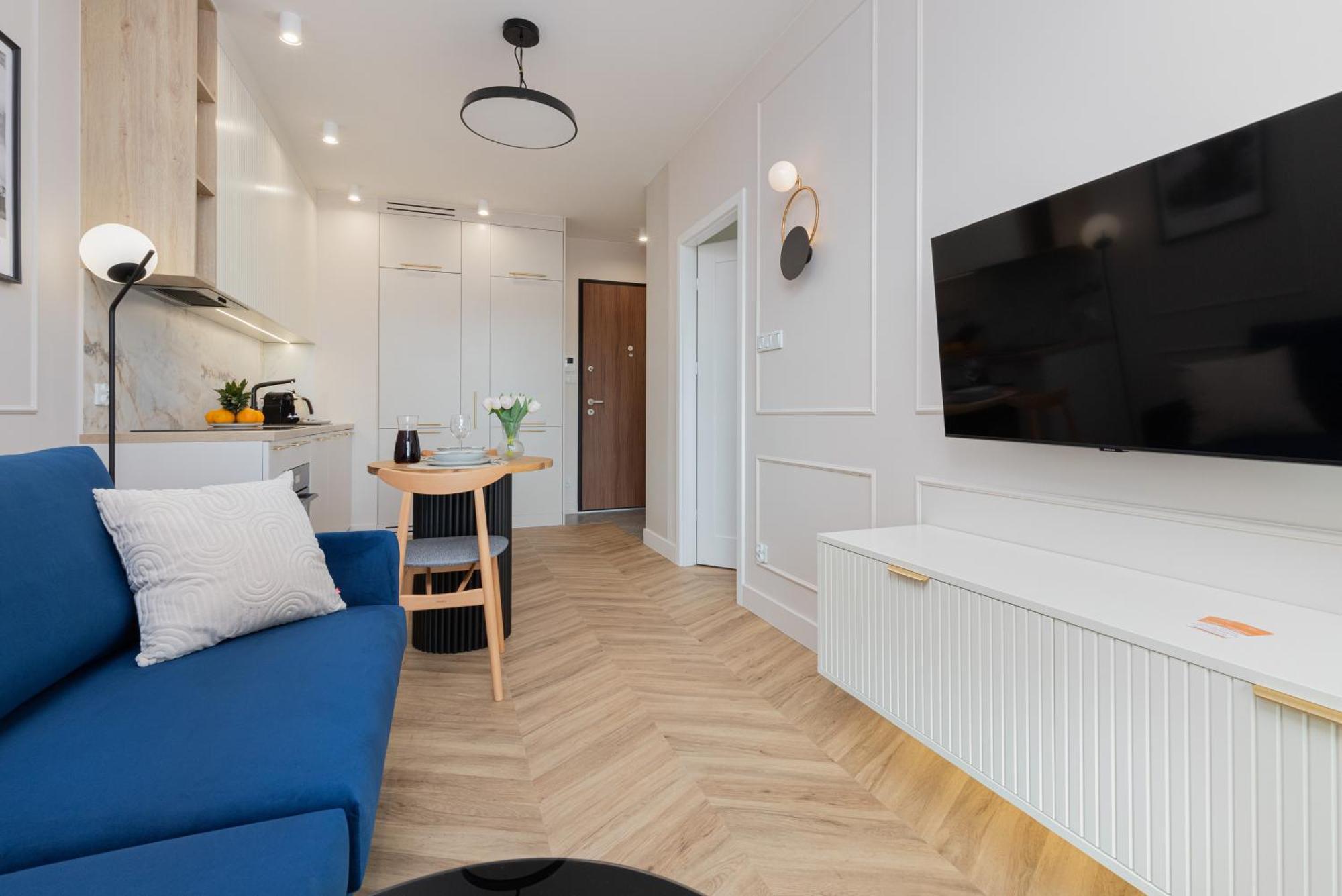 Apartment Sienna Grobla With View Of The Motlawa Terrace & Sauna, Gym By Renters Danzig